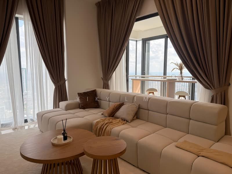 Service Residence for Sale at The Astaka @ 1 Bukit Senyum - Yiky Lim - Living Room - PropertyGuru.com.my