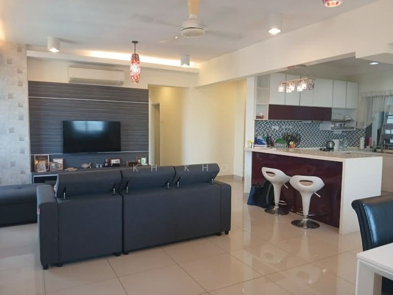 Service Residence for Sale at Main Place Residence - KH Khoo - Living Room - PropertyGuru.com.my
