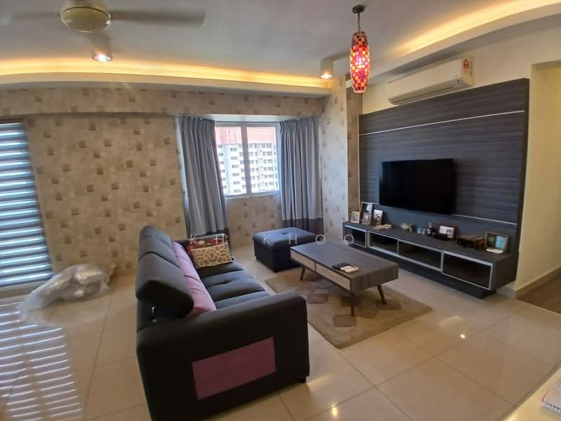 Service Residence for Sale at Main Place Residence - KH Khoo - Living Room - PropertyGuru.com.my