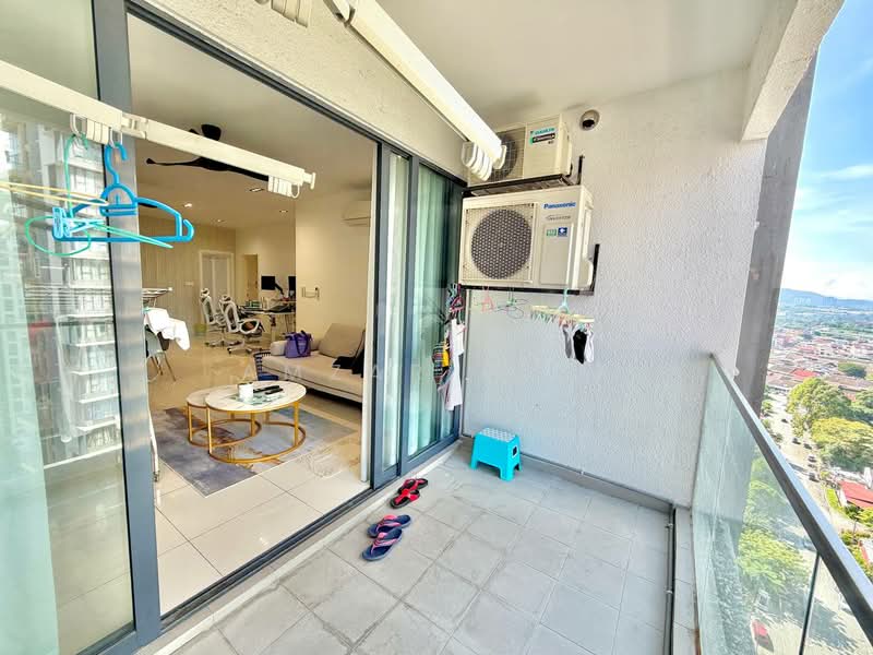Service Residence for Sale at You Residences @ You City - Amzar Faiz - Balcony - PropertyGuru.com.my