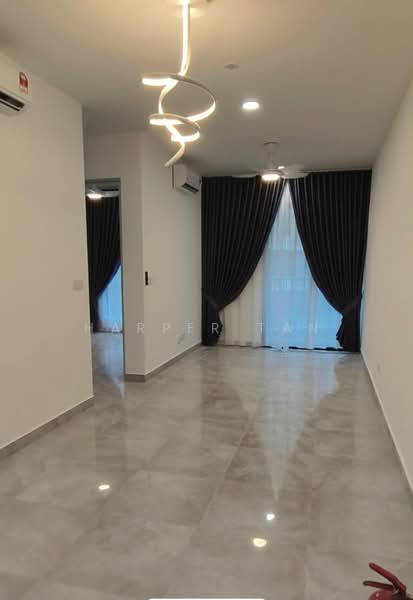 Service Residence for Rent at Ruby Seapark - Harper Tan - Living Room - PropertyGuru.com.my