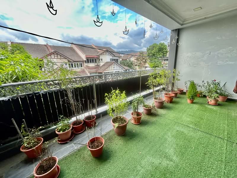 2-storey Terraced House for Sale in Taman Halaman (Ampang) - Zaty Jasmin - Balcony - PropertyGuru.com.my