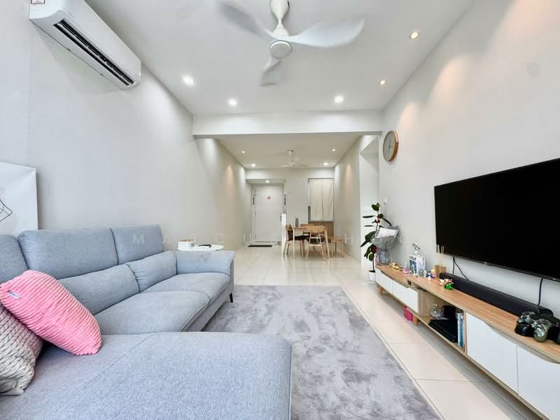 Kondominium untuk Disewa di i-Santorini - Marcus Choo - Living Room - PropertyGuru.com.my