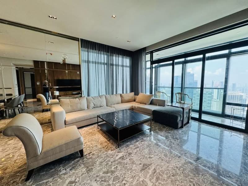 Service Residence for Sale at Four Seasons Place - Tinesh Naidu - Living Room - PropertyGuru.com.my