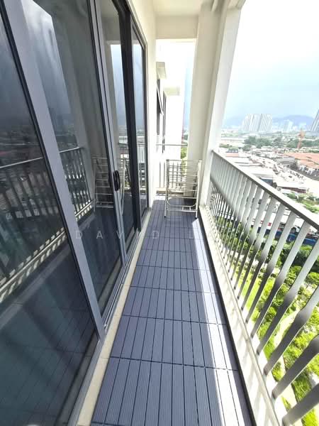 Service Residence for Rent at Savio @ Riana Dutamas - David Lao - Balcony - PropertyGuru.com.my