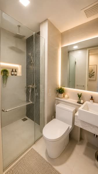 Service Residence for Sale at Ooak Serviced Apartments @ Kiara 163 - Victor Higa - Bathroom - PropertyGuru.com.my