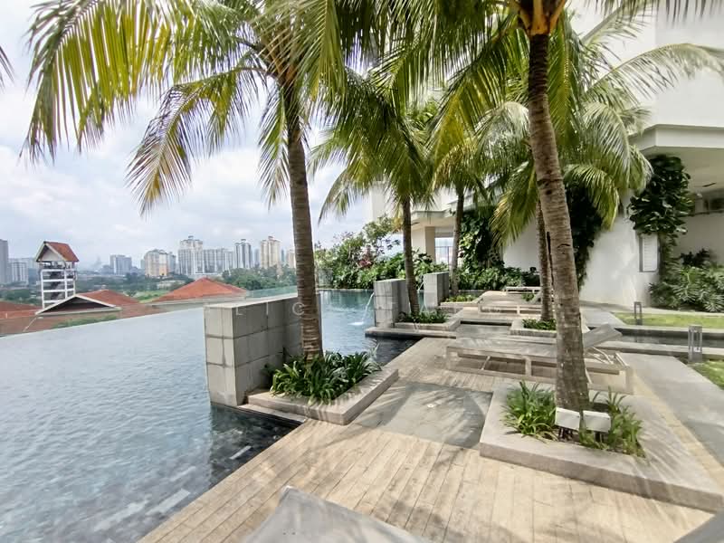 Servis Apartment untuk Dijual di The Link 2 Residences - Alice Tang - Infinity pool - PropertyGuru.com.my