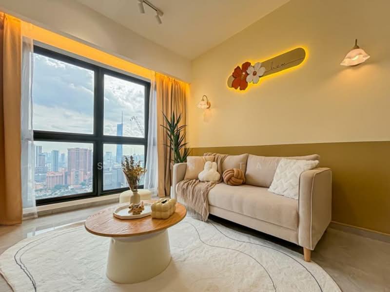 Service Residence for Sale at The Rosewoodz @ Bukit Jalil - Suzanne Tan - Living Room - PropertyGuru.com.my