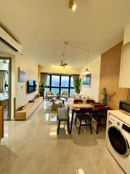 Service Residence for Sale at The Rosewoodz @ Bukit Jalil - Suzanne Tan - Living Room - PropertyGuru.com.my