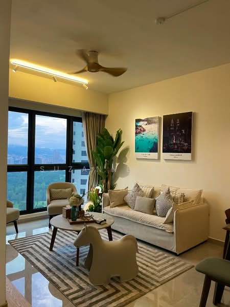 Service Residence for Sale at The Rosewoodz @ Bukit Jalil - Suzanne Tan - Living Room - PropertyGuru.com.my