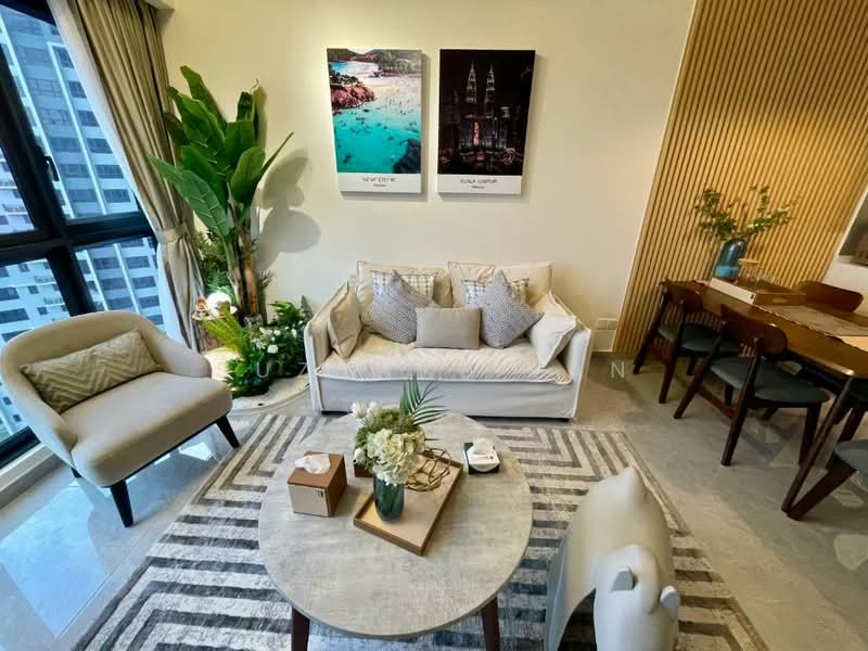 Service Residence for Sale at The Rosewoodz @ Bukit Jalil - Suzanne Tan - Living Room - PropertyGuru.com.my
