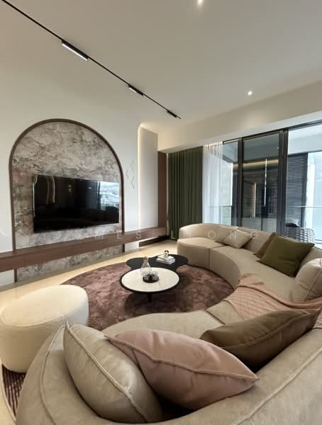 Kondominium untuk Dijual di Rimbun - James Leong - Living Room - PropertyGuru.com.my