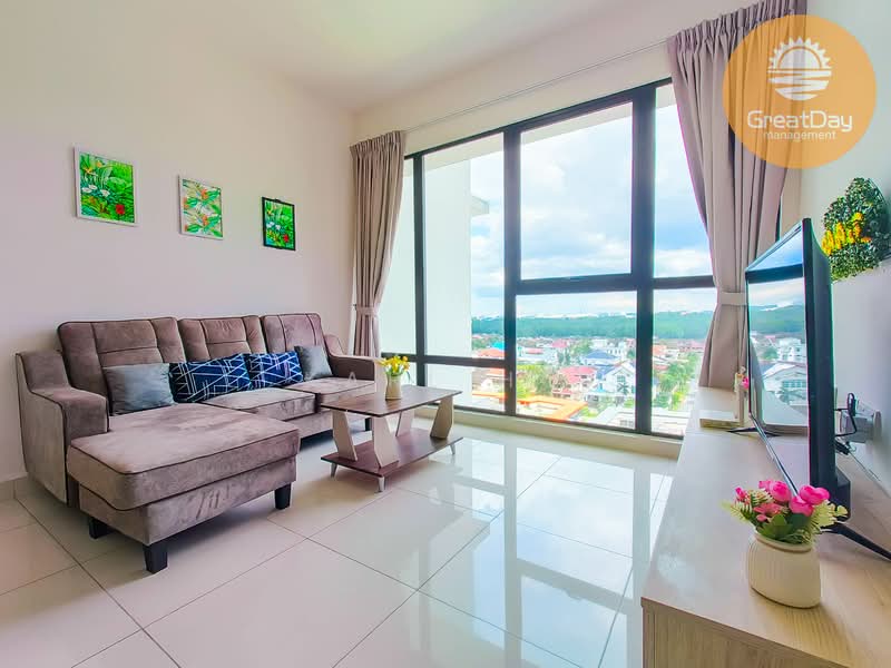 Service Residence for Rent at Southkey Mosaic - Karl Ho - Living Room - PropertyGuru.com.my