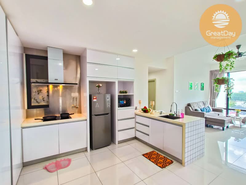 Service Residence for Rent at Southkey Mosaic - Karl Ho - Kitchen - PropertyGuru.com.my