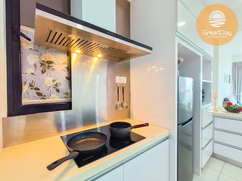Service Residence for Rent at Southkey Mosaic - Karl Ho - Kitchen - PropertyGuru.com.my