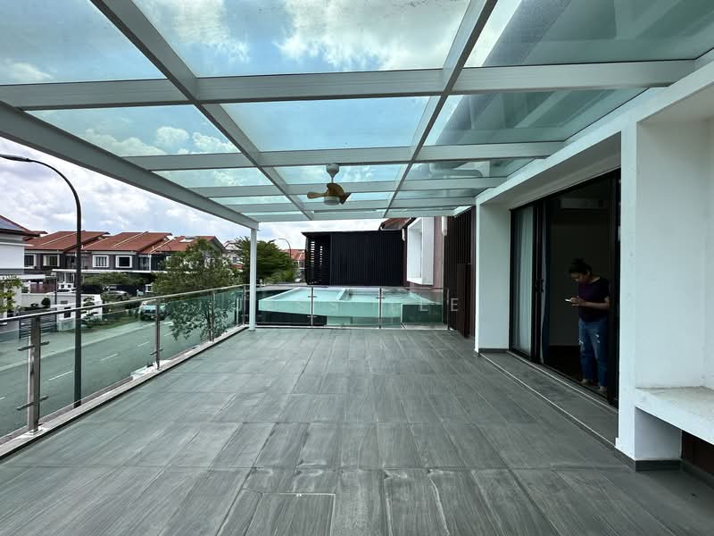 2-storey Terraced House for Sale in Alam Impian (Shah Alam) - Jess Tee - Balcony - PropertyGuru.com.my