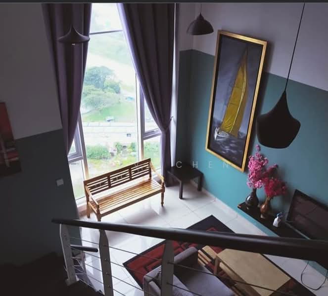 Service Residence for Rent at The Scott Garden SOHO - Steve Chen - Living Room - PropertyGuru.com.my