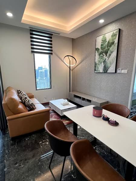 Servis Apartment untuk Disewa di Royce Residence - Jan Tham - Living Room - PropertyGuru.com.my