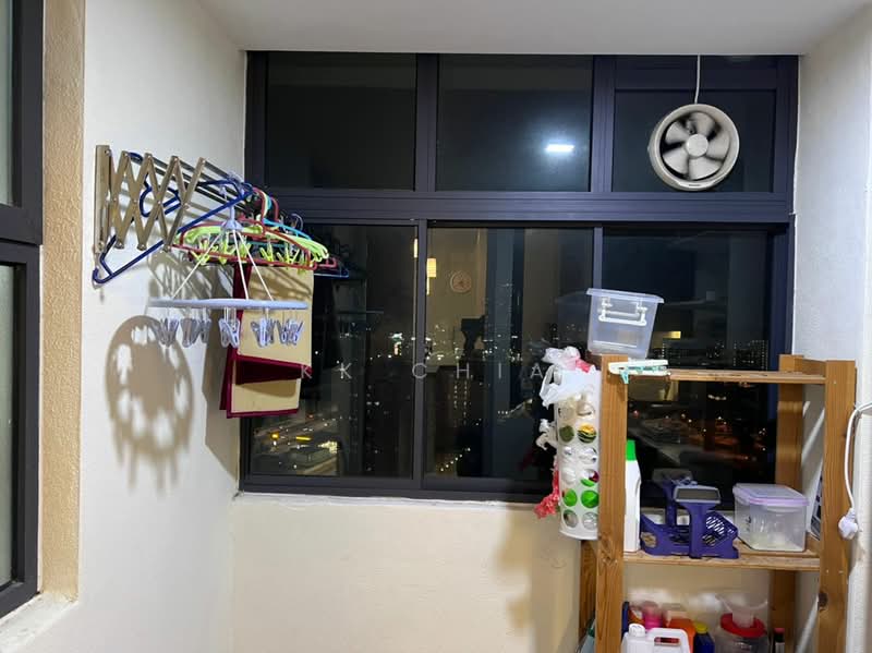 Condominium for Rent at Lido Residency - KK Chia - Balcony - PropertyGuru.com.my