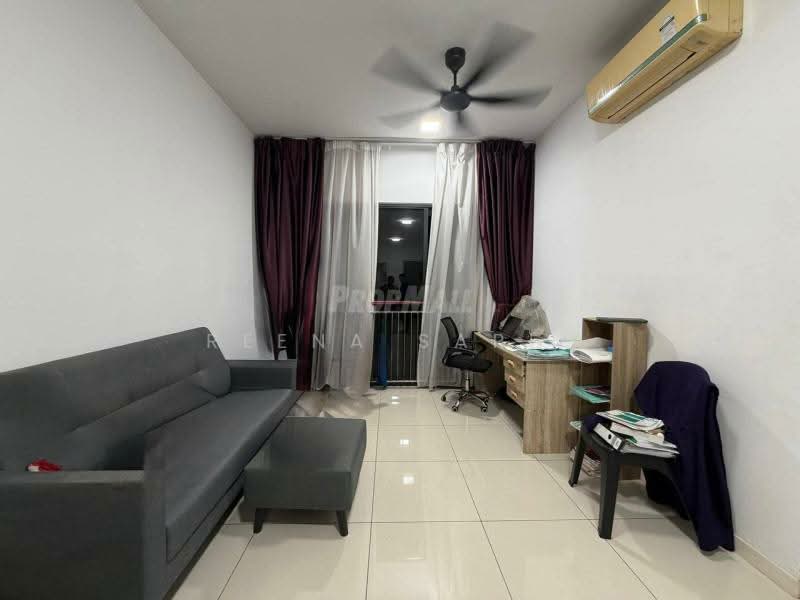 Service Residence for Sale at Renai Jelutong - Reena Sarif - Living Room - PropertyGuru.com.my