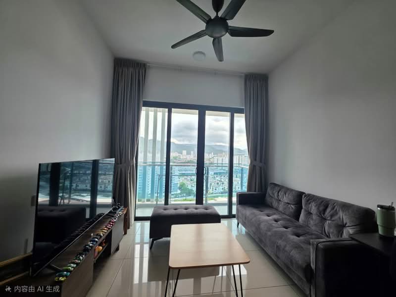 Kondominium untuk Dijual di Queens Residences Q2 @ Queens Waterfront - Siang . - Living Room - PropertyGuru.com.my