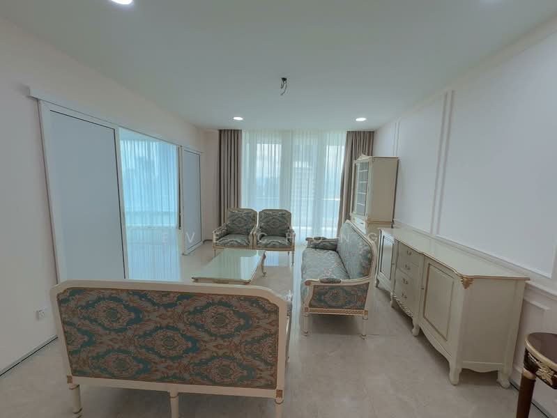 Servis Apartment untuk Disewa di The Oval - Eve Chong - Living Room - PropertyGuru.com.my