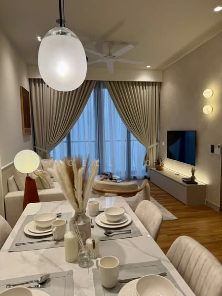 Service Residence for Rent at The Ruma - Angeel Loke - Living Room - PropertyGuru.com.my