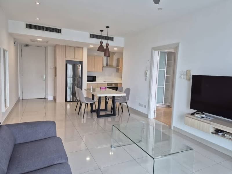 Servis Apartment untuk Disewa di Solaris Dutamas - Miko Lew - Living Room - PropertyGuru.com.my
