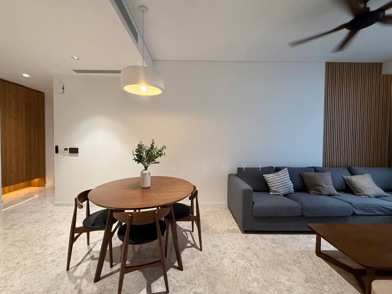 Servis Apartment untuk Dijual di Jewel by Oxley KLCC - Jess Chyi - Living Room - PropertyGuru.com.my