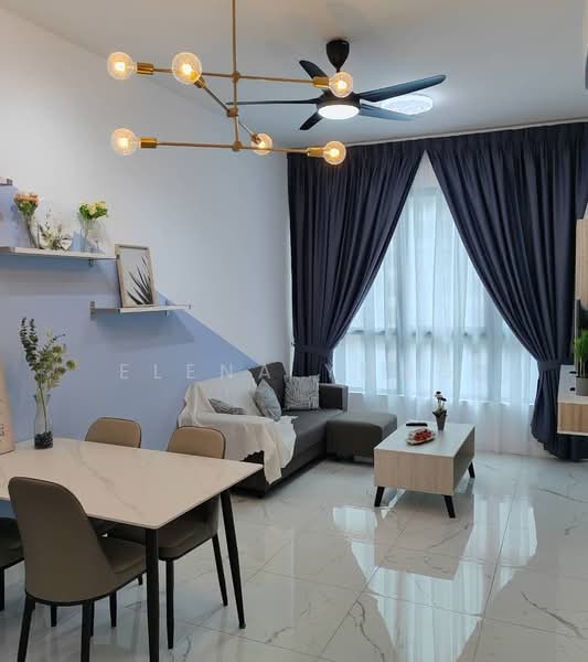Service Residence for Rent at Cubic Botanical - Elena Yong - Living Room - PropertyGuru.com.my
