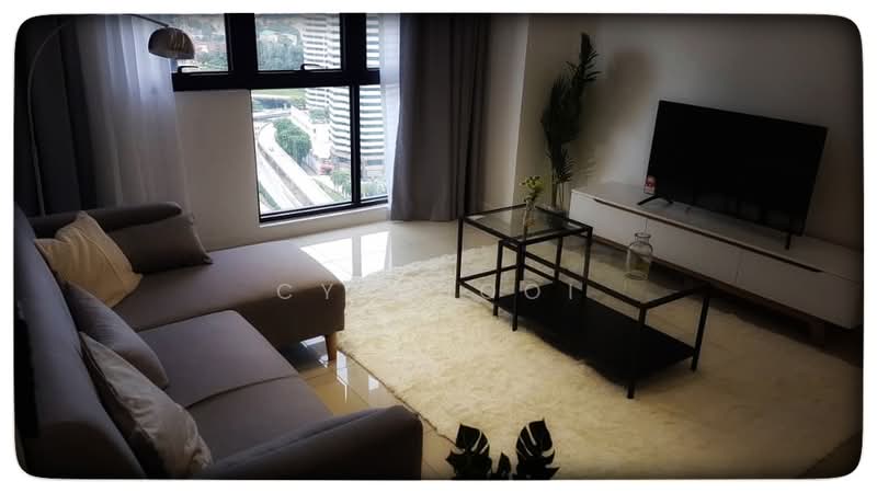 Service Residence for Rent at NOVUM - CY Chooi - Living Room - PropertyGuru.com.my