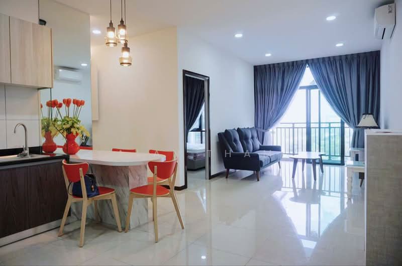 Service Residence for Rent at Molek Regency - Alan Tham - Living Room - PropertyGuru.com.my
