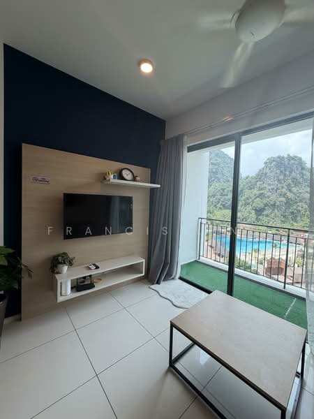 Service Residence for Rent at Sunway Onsen Suites - Andy Foo - Living Room - PropertyGuru.com.my