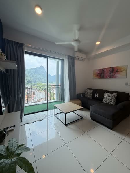 Service Residence for Rent at Sunway Onsen Suites - Andy Foo - Living Room - PropertyGuru.com.my
