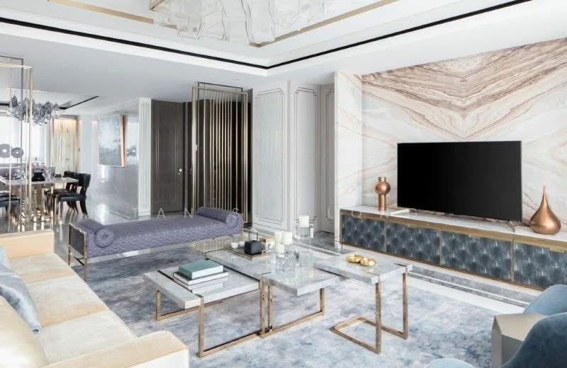 Service Residence for Rent at Pavilion Damansara Heights - Tan See Long - Living Room - PropertyGuru.com.my