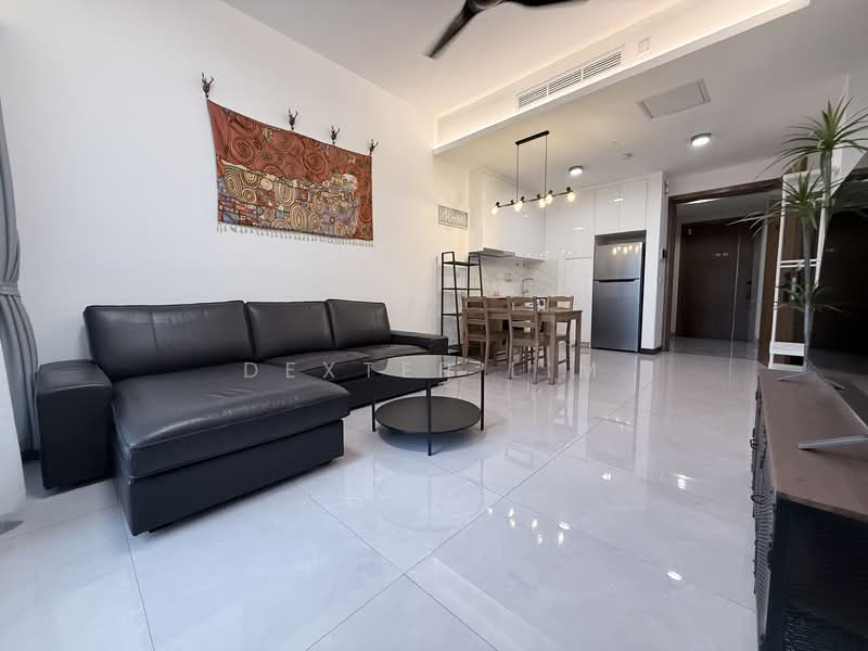 Service Residence for Rent at Core Residence @ TRX - Dexter Lim - Living Room - PropertyGuru.com.my