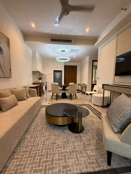 Service Residence for Rent at Core Residence @ TRX - Dexter Lim - Living Room - PropertyGuru.com.my