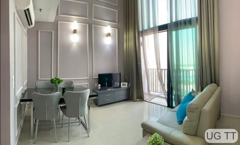 Service Residence for Rent at i-SOHO @ i-City - Zackinn Hoi - Living Room - PropertyGuru.com.my
