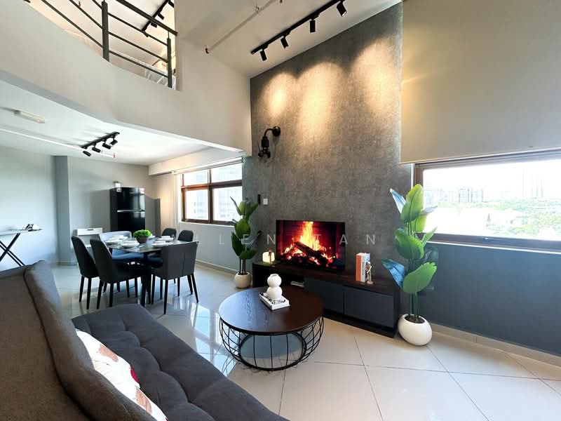 Servis Apartment untuk Disewa di Pinnacle Kelana Jaya - Allen Tan - Living Room - PropertyGuru.com.my