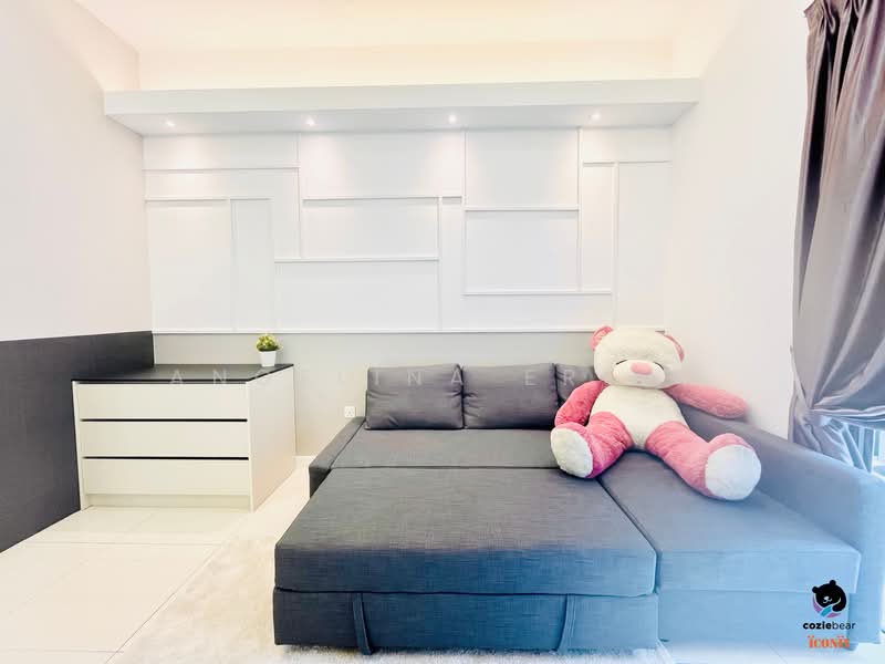 Service Residence for Rent at The Sentral Suites - Angelina Erlin - Living Room - PropertyGuru.com.my