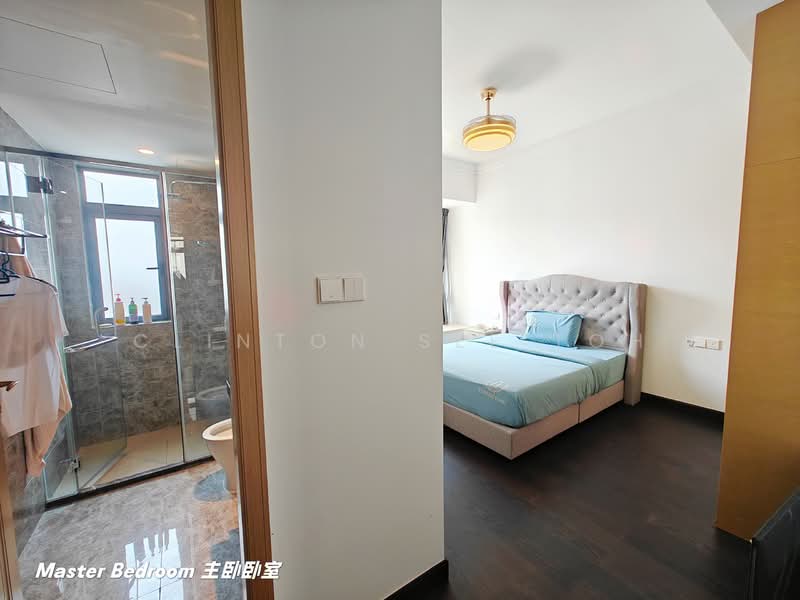 Condominium for Sale at R&F Princess Cove Phase 2-Seine Region - Clinton See Toh - Master Bedroom - PropertyGuru.com.my