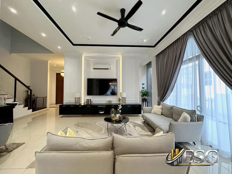 Bungalow for Sale in Eco Ardence (Setia Alam) - Steven Tey - Living Room - PropertyGuru.com.my