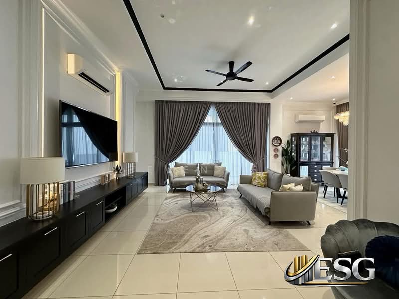 Bungalow for Sale in Eco Ardence (Setia Alam) - Steven Tey - Living Room - PropertyGuru.com.my
