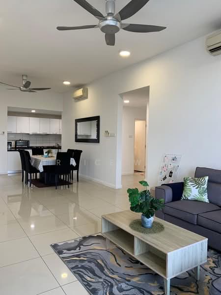 Kondominium untuk Disewa di The WaterEdge (Pinggiran Air) - Vernice Wong - Living Room - PropertyGuru.com.my