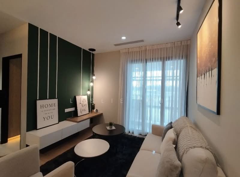 Servis Apartment untuk Dijual di Aster Court - Leslie Loi - Living Room - PropertyGuru.com.my