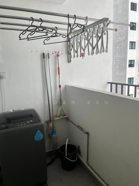 Service Residence for Rent at Southkey Mosaic - Jordan Kau - Balcony - PropertyGuru.com.my