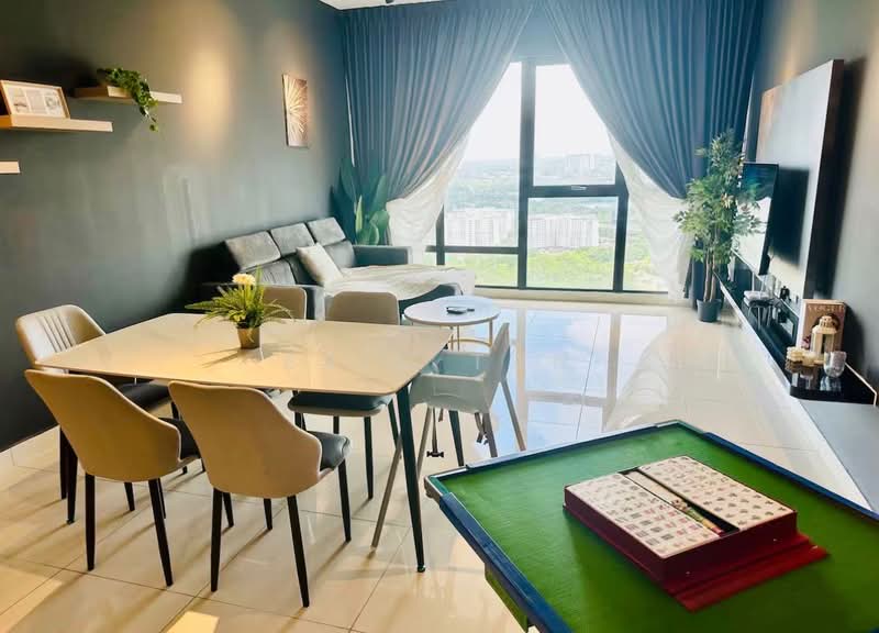 Servis Apartment untuk Disewa di Southkey Mosaic - Eric Tan - Living Room - PropertyGuru.com.my