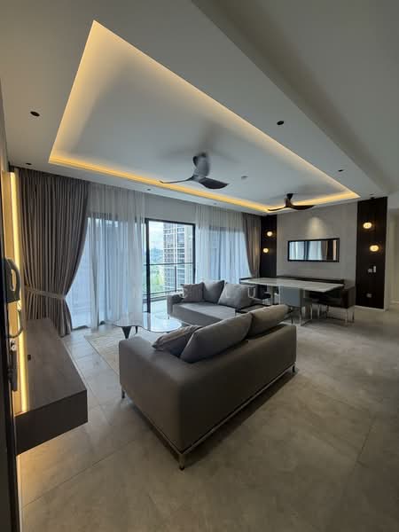 Condominium for Rent at Allevia - Nic Lu - Living Room - PropertyGuru.com.my