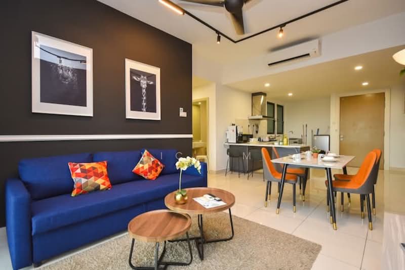 Servis Apartment untuk Dijual di Southkey Mosaic - Vic Lim - Living Room - PropertyGuru.com.my