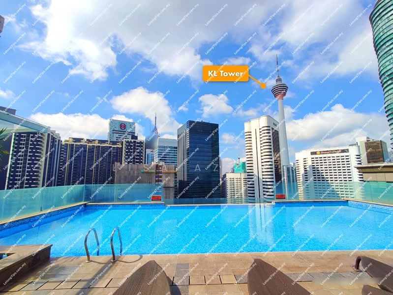 Service Residence for Sale at Cormar Suites (Fraser Place (Lot 163)) - Lisa Azila - Pool - PropertyGuru.com.my